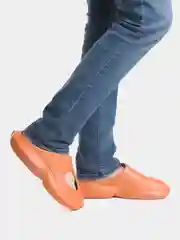 Оранжевый сабо мужские для бассейна, пляжные
