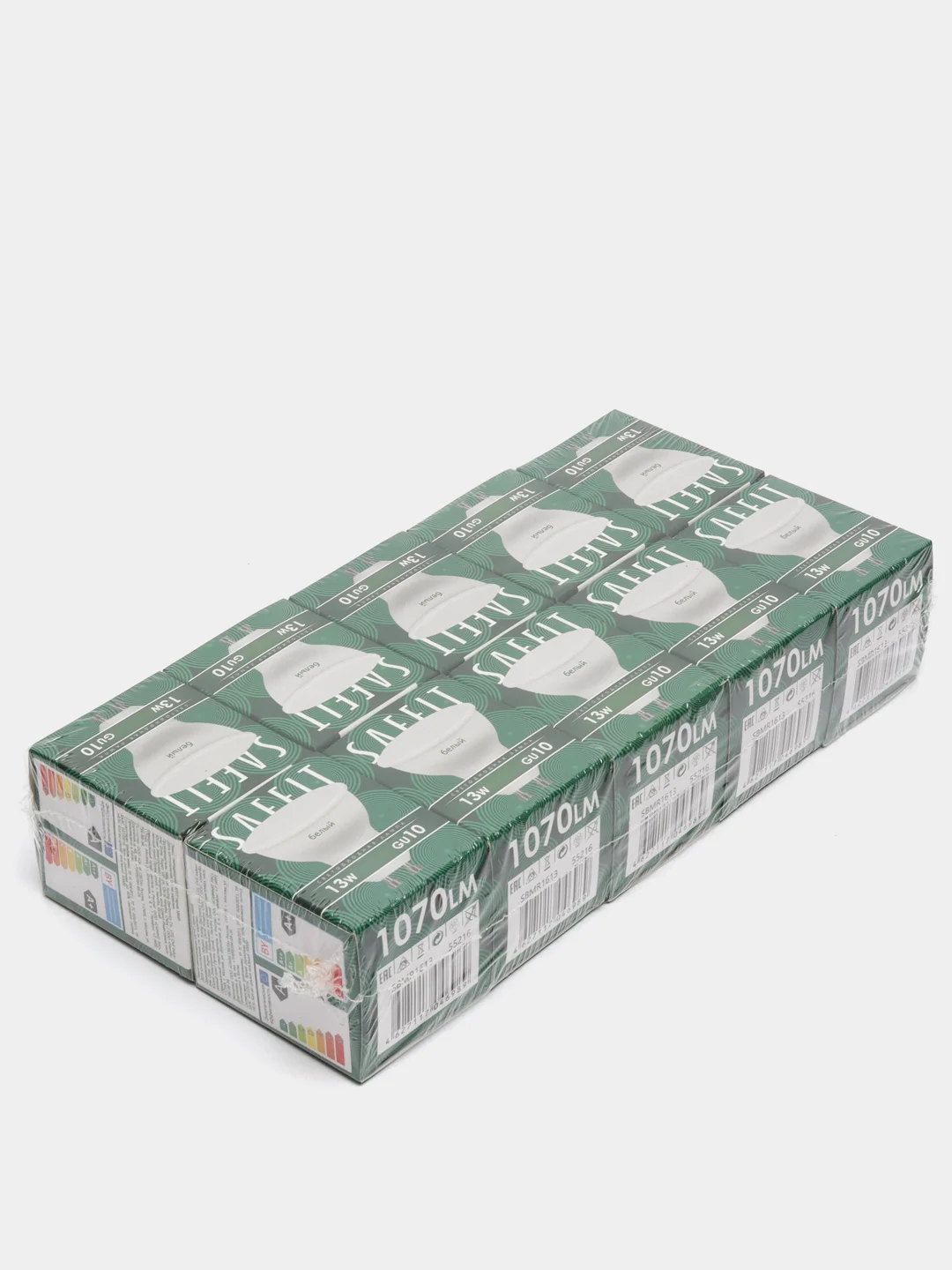 Лампа светодиодная SAFFIT SBMR1613 MR16 GU10 13W 4000K. 55216 Комплект 10 шт