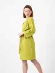 Вафельный женский халат,размеры с 46 по 56,  LILIANS