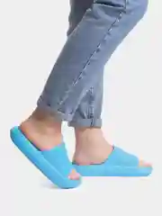 Голубой сланцы женские для бассейна, пляжные, 8 цветов