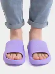 Сиреневый сланцы женские для бассейна, пляжные, 8 цветов