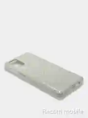 Серебряный чехол блестящий Samsung Galaxy A02S, A52, A72, накладка c блёстками Самсунг