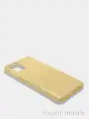 Золотой чехол блестящий Samsung Galaxy A02S, A52, A72, накладка c блёстками Самсунг