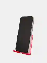 Красный подставка для телефона КАРТОФАН, настенный держатель с клеевым креплением