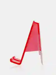 Красный подставка для телефона КАРТОФАН, настенный держатель с клеевым креплением