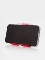 Красный подставка для телефона КАРТОФАН, настенный держатель с клеевым креплением