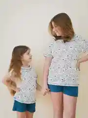 Женский костюм с шортами Family Look Чарльстон