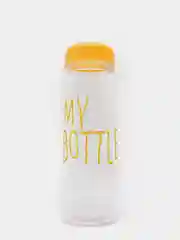 Желтый бутылка для воды My Bottle в мешке, 500 мл