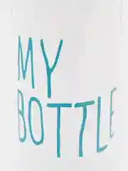 Голубой бутылка для воды My Bottle в мешке, 500 мл