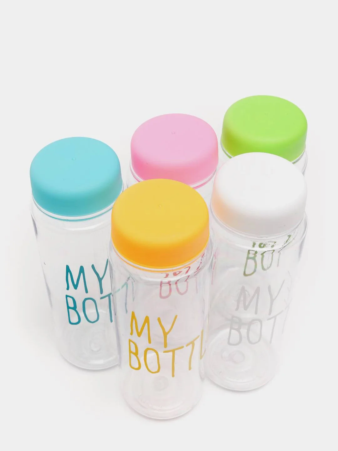 Розовый бутылка для воды My Bottle в мешке, 500 мл