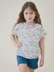 Костюм с шортами для девочки Family Look "Бальбоа"