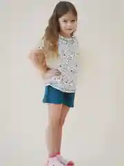 Костюм с шортами для девочки Family Look "Бальбоа"