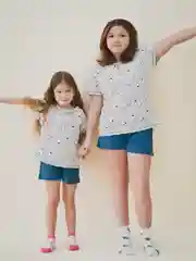 Костюм с шортами для девочки Family Look "Бальбоа"