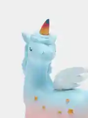 Голубой фигурка единорога