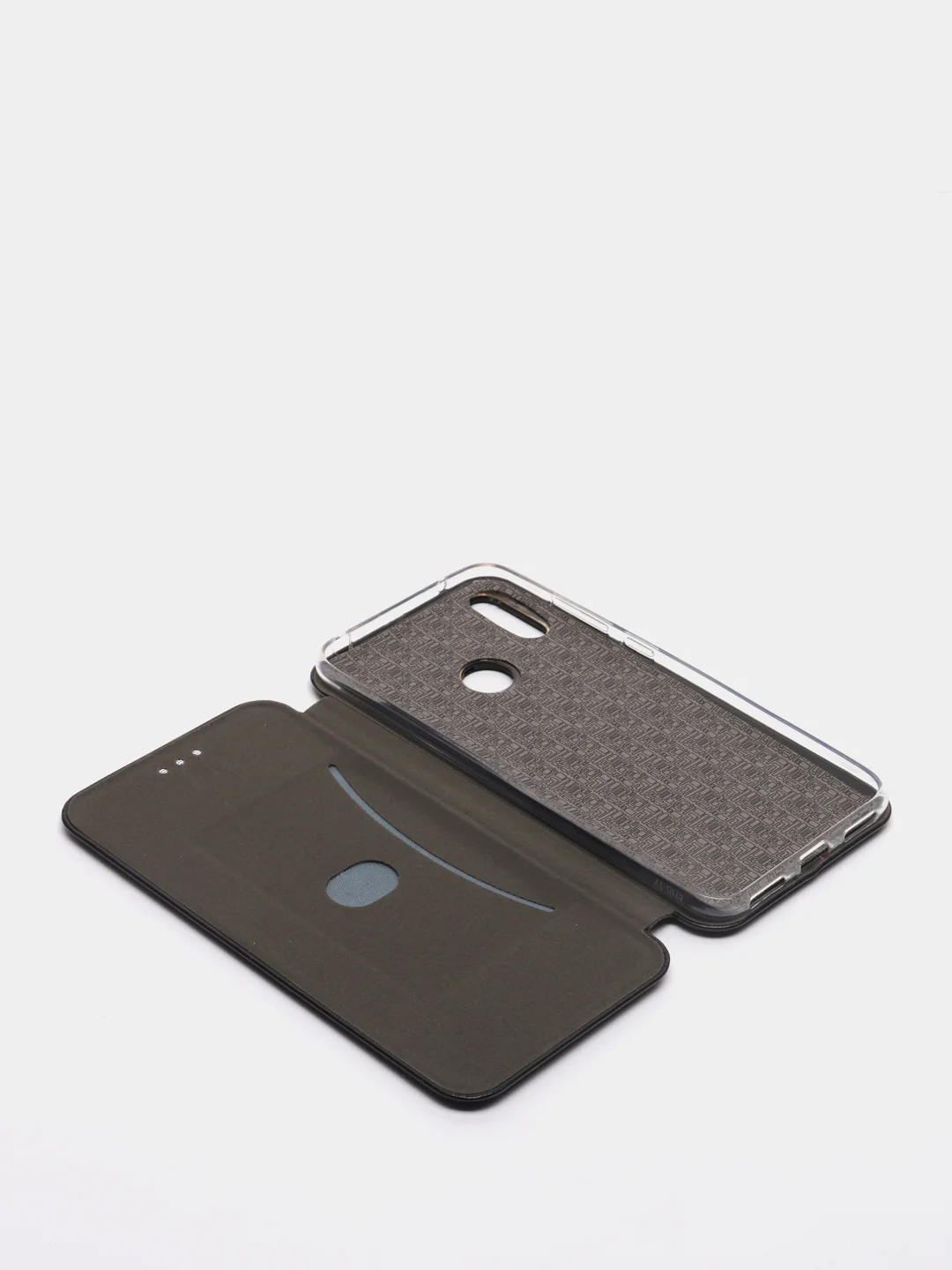Угольный чехол-книжка Samsung Galaxy A40 (Самсунг Галакси А40)