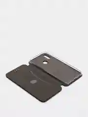 Угольный чехол-книжка Samsung Galaxy A40 (Самсунг Галакси А40)