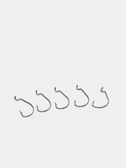 Офсетные крючки, 5 штук