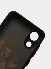 Синий чехол с ярким рисунком/принтом на Samsung Galaxy A03 Core (Самсунг А03 кор)