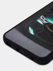 Зеленый чехол с ярким рисунком/принтом на Samsung Galaxy A03 Core (Самсунг А03 кор)