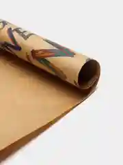 Бумага упаковочная новогодняя подарочная "Follow your dream"