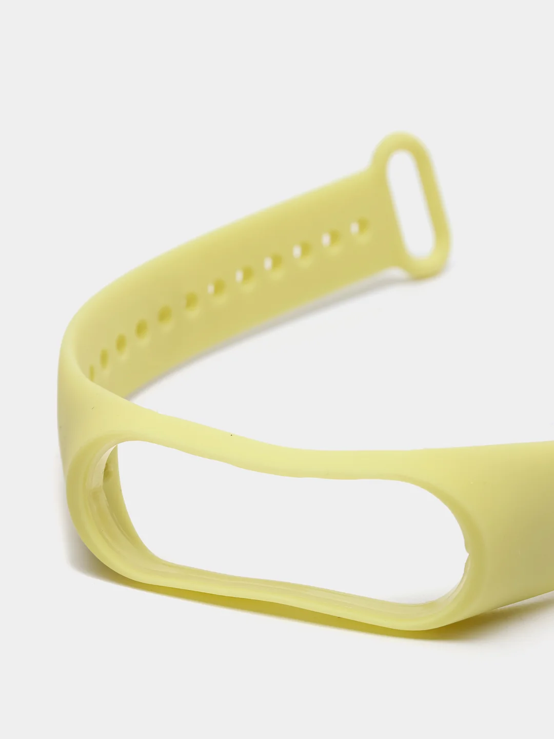Горчичный силиконовый ремешок Xiaomi Mi Band 3/4