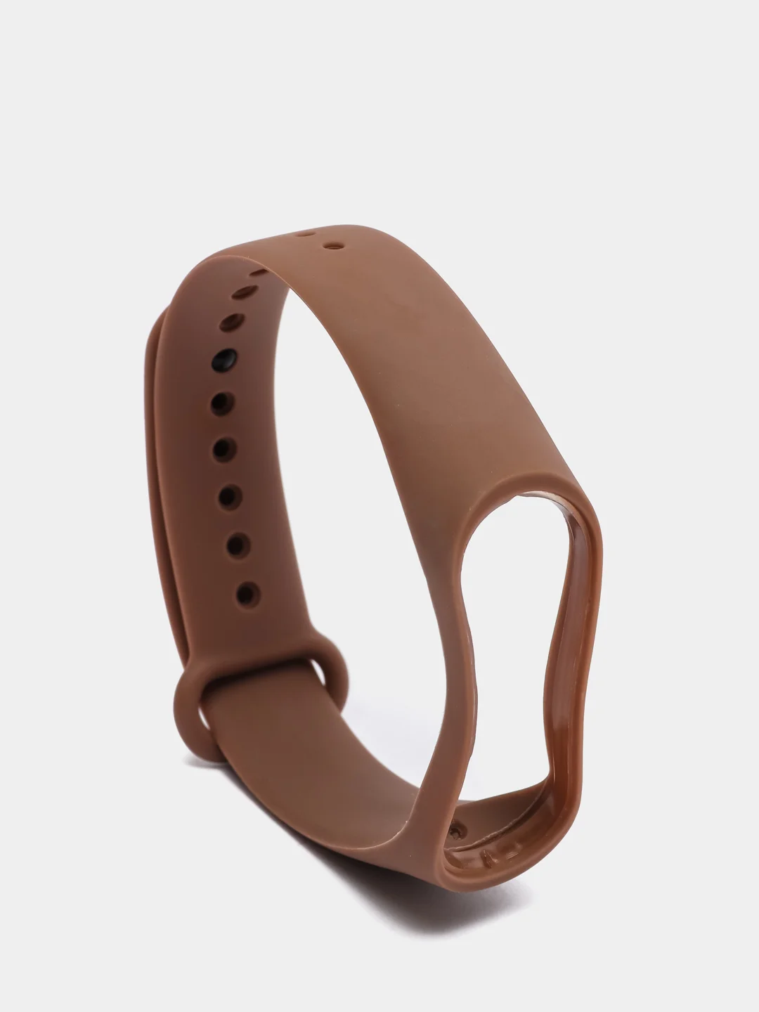 Бежевый силиконовый ремешок Xiaomi Mi Band 3/4