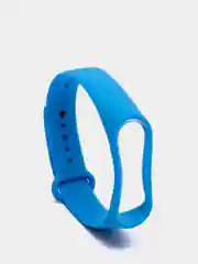 Голубой силиконовый ремешок Xiaomi Mi Band 3/4