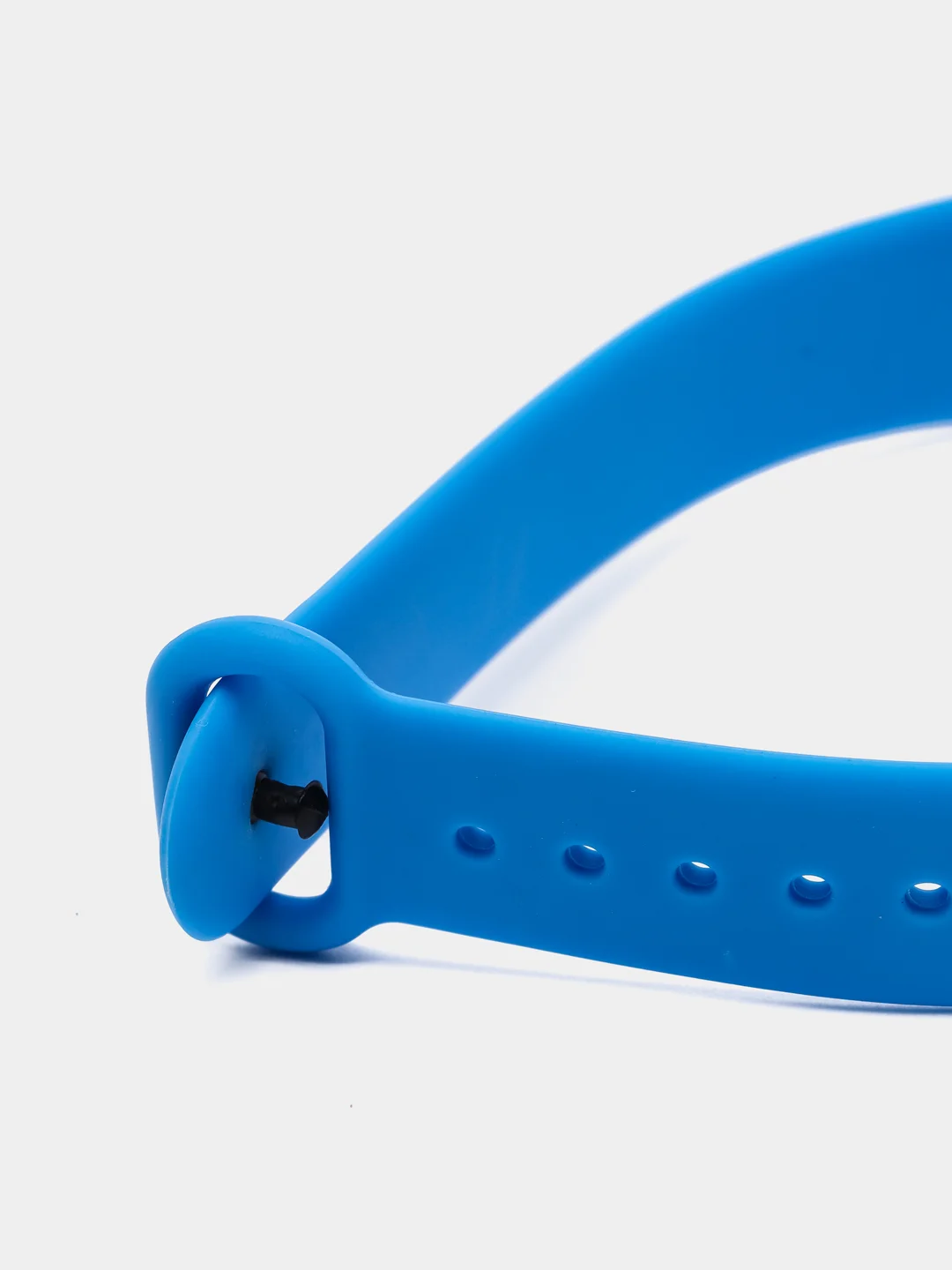 Голубой силиконовый ремешок Xiaomi Mi Band 3/4