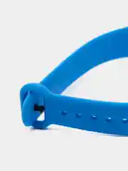 Голубой силиконовый ремешок Xiaomi Mi Band 3/4