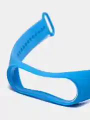 Голубой силиконовый ремешок Xiaomi Mi Band 3/4