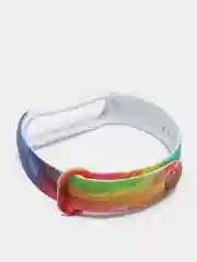 Лазурный ремешок с рисунком для Xiaomi Mi Band