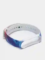 Лазурный ремешок с рисунком для Xiaomi Mi Band