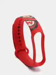 Красный ремешки с рисунком для Xiaomi Mi Band