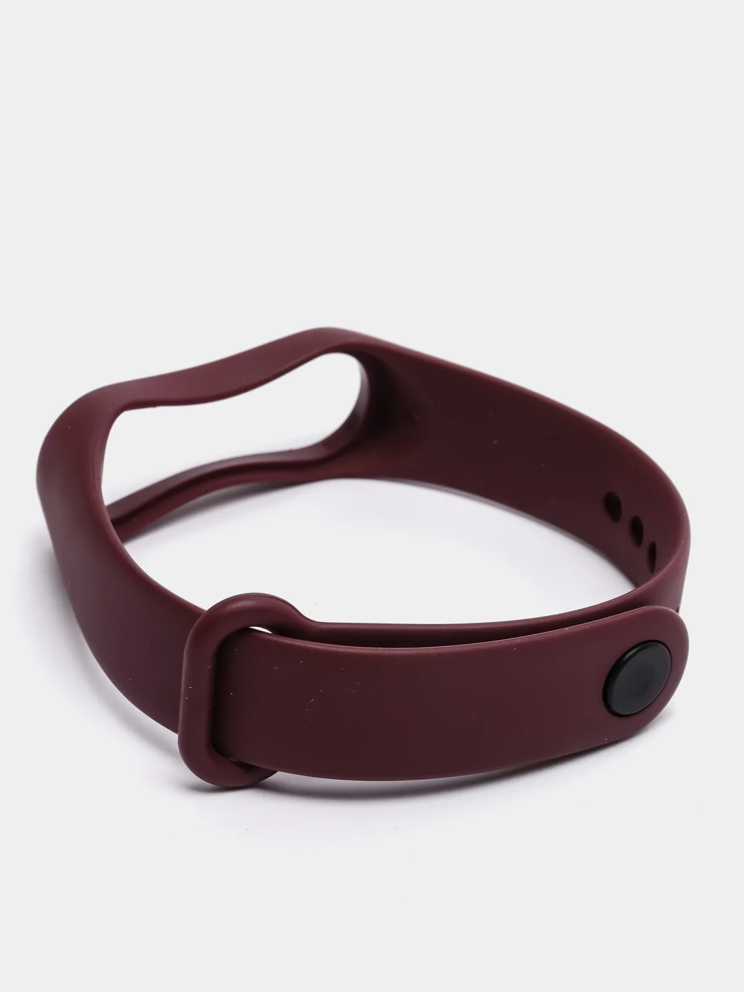 Багровый силиконовый ремешок для Xiaomi Mi Band 3 и Mi Band 4, фитнес-браслет