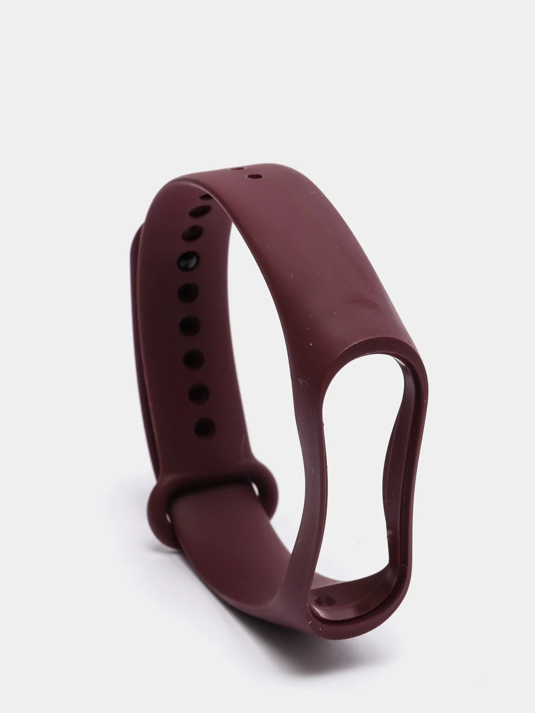Багровый силиконовый ремешок для Xiaomi Mi Band 3 и Mi Band 4, фитнес-браслет