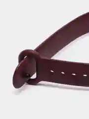Багровый силиконовый ремешок для Xiaomi Mi Band 3 и Mi Band 4, фитнес-браслет