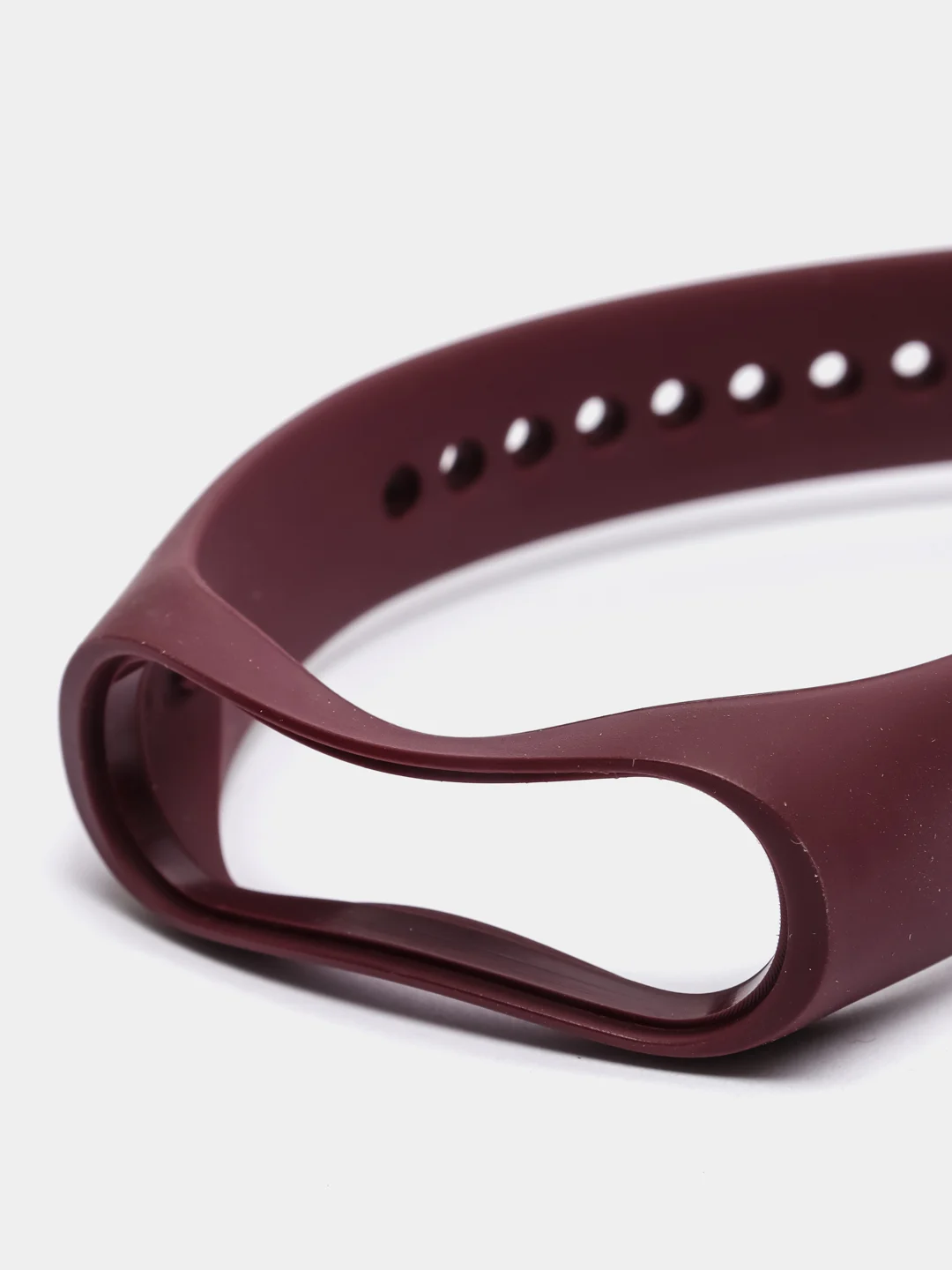 Багровый силиконовый ремешок для Xiaomi Mi Band 3 и Mi Band 4, фитнес-браслет