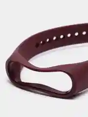 Багровый силиконовый ремешок для Xiaomi Mi Band 3 и Mi Band 4, фитнес-браслет