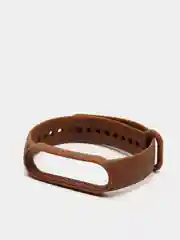 Коричневый ремешок для Xiaomi Mi Band 5/Mi Band 6, силиконовый