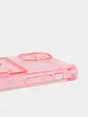 Розовый противоудар чехол карта iPhone 7 8 Plus, SE2, X, XS, XR, 11 Pro Max, 12 Mini, 12 Pro Max
