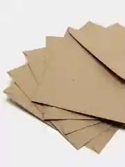 Конверт почтовый крафт С6, 114 х 162 мм, треугольный клапан, клей, 80-90 г/м2