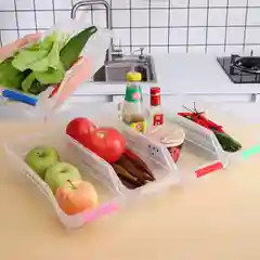 Желтый контейнер для хранения пластиковый. Хранение пакетированных специй