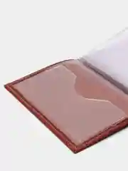 Рыжий обложка на автодокументы натуральная кожа каймана