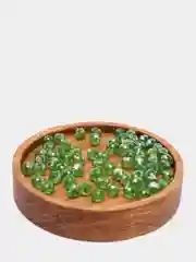 Лесной зеленый бусины