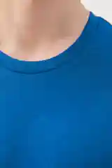 Футболка мужская из хлопка Befree базовая однотонная