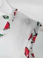 Вишнёвый платье-боди для новорожденных