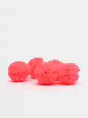 Коралловый помпоны декоративные из мягкого фатина, 5 штук, 2,5 см