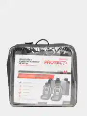 Чехлы на автомобильные сиденья SKYWAY Protect Plus- 7 жаккард черно/серый S01301035