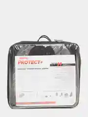 Чехлы на автомобильные сиденья SKYWAY Protect Plus- 7 жаккард черно/серый S01301035