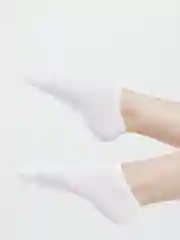 Белый носки женские, короткие, 2 пары